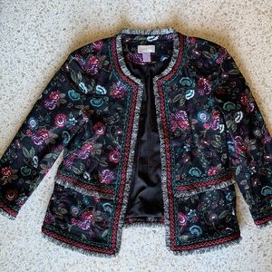 Loft floral blazer